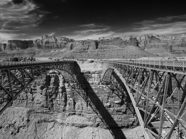 Navajo Bridge Monochrome
